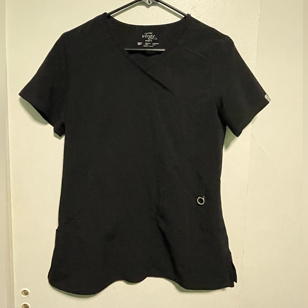 Cherokee Infinity Mock Wrap Top-Women Scrubs
